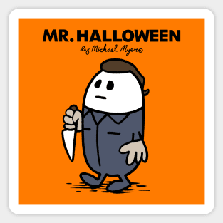 Mr. Halloween Sticker